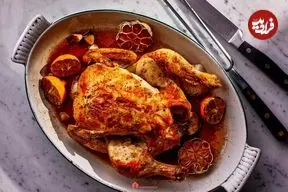 فوت‌وفن‌ گیلانی‌ها برای مرغ پرتقالی خوشمزه