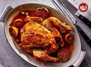 فوت‌وفن‌ گیلانی‌ها برای مرغ پرتقالی خوشمزه