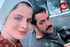 عکس| سفر زمان؛ «سهراب و سوجان» در پشت‌صحنه سریال سوجان