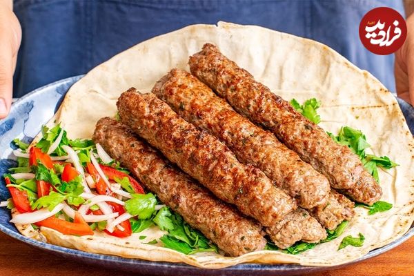 ببینید؛ طرز تهیه کباب کوبیده به روش مصری با سس ارده