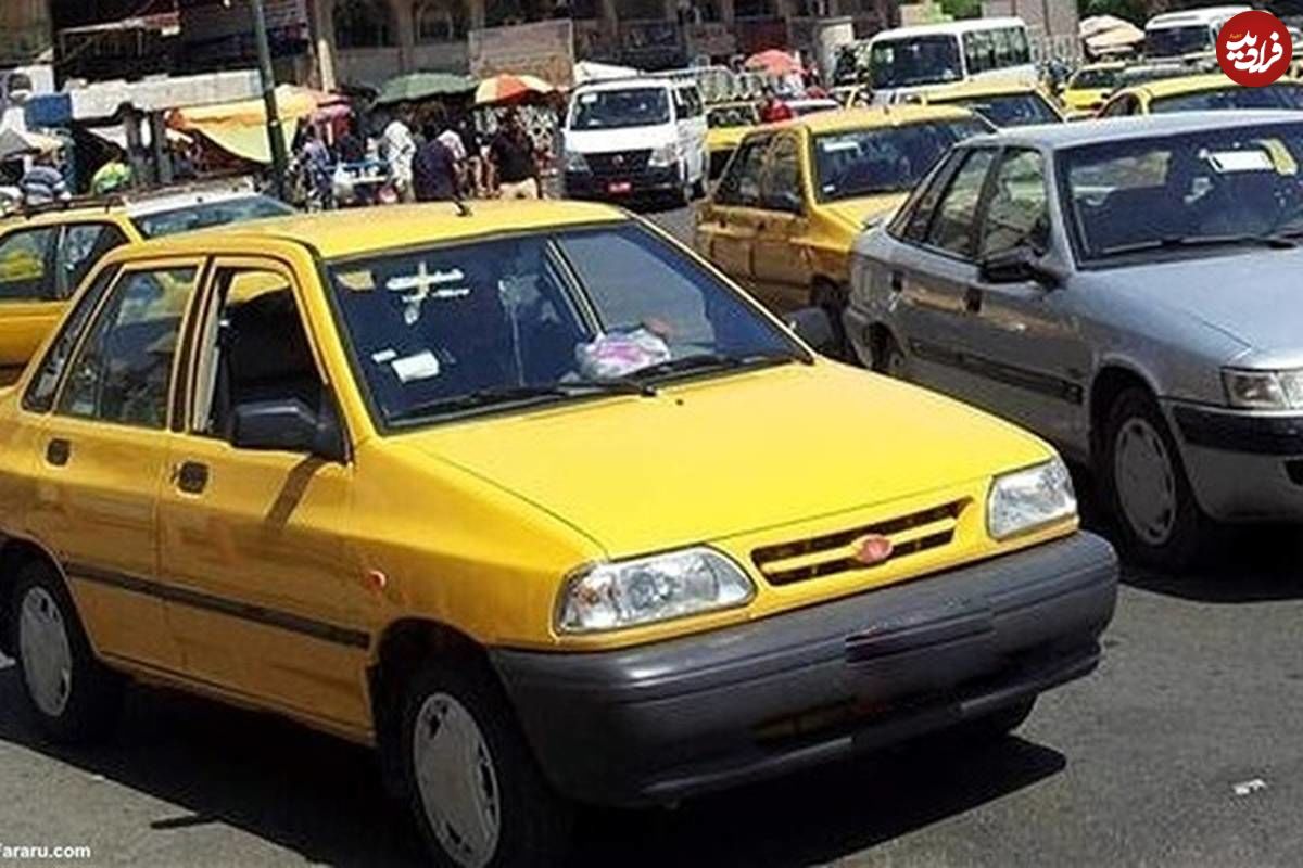 (عکس) حرکت قشنگ راننده تاکسی برای خنک شدن مسافرانش