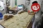 عکس| سفر به ایران قدیم؛ «شاطر جوان در یک نانوایی بربری در تهران»؛ سال 1354