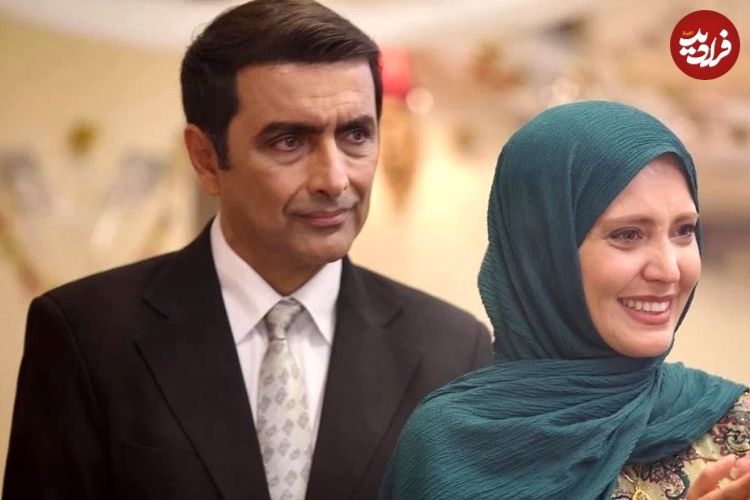 عکس؛ سفر به تاریخ؛ «فخرالدین» (سریال طوبی) در حال تقدیر از «مختار ثقفی» (مختارنامه)؛ سال 92