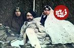 عکس؛ سفر به تاریخ؛ زنان ناصرالدین شاه در کنار حوض و فوّاره حیاط اندرونی