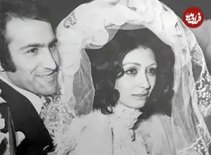 عکس| سفر در زمان؛ «ایرج قادری» در مراسم ازدواج «تیلا و رامین»؛ سال 1350