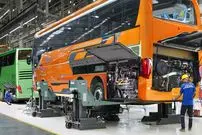 ببینید| نگاهی به مراحل طراحی، تولید و مونتاژ اتوبوس های مسافربری در پاکستان