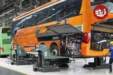 ببینید| نگاهی به مراحل طراحی، تولید و مونتاژ اتوبوس های مسافربری در پاکستان