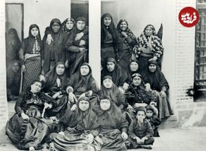 عکس؛ سفر در تاریخ؛ «جوجوق، یکی از زنان صیغه ای ناصرالدین‌شاه»؛ دهه 1260