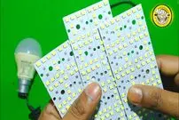 (ویدئو) نحوه تعمیر کردن اساسی و اصولی لامپ ال ای دی(LED) در خانه