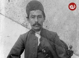 عکس| سفر در زمان؛ یک داروغه در دوره قاجار