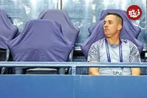 عکس؛ اوسمار با خانواده و دستیارانش در حالی اسکی کردن