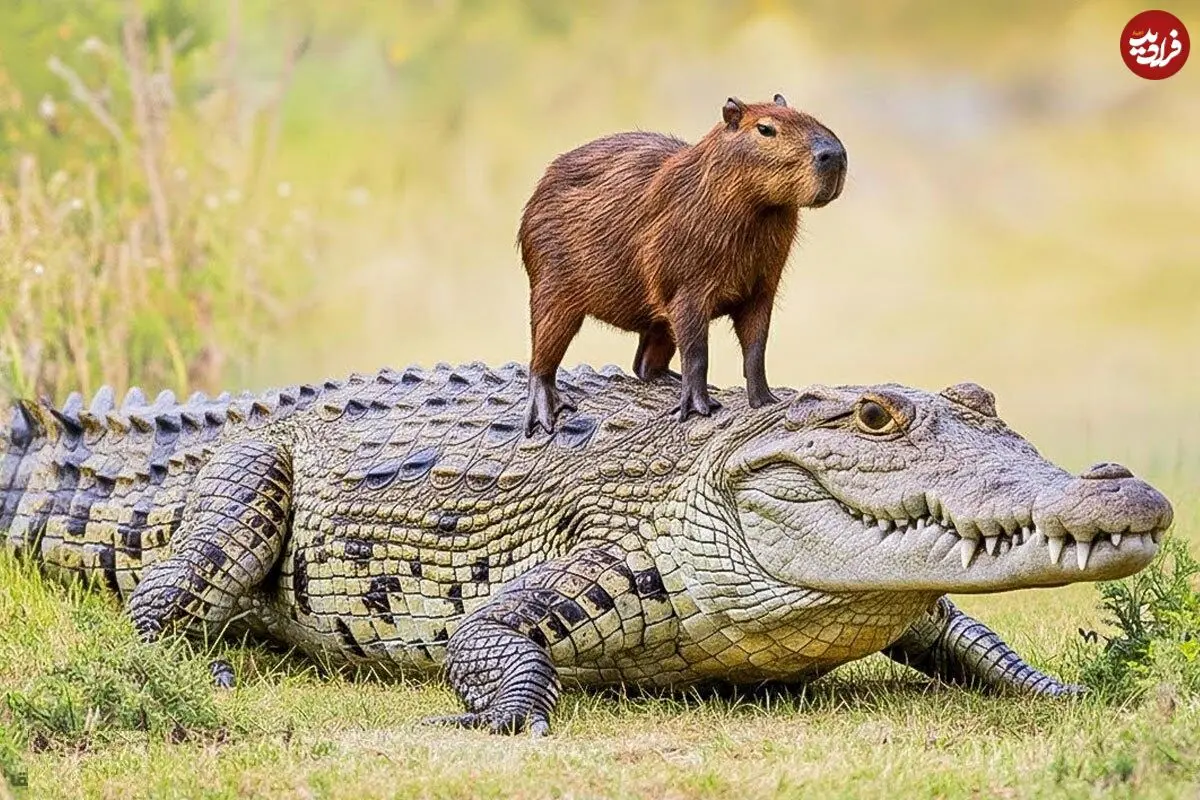 چرا کروکودیل‌ «کپی‌بارا‌» را نمی‌خورد؟