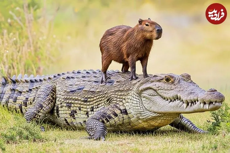 چرا کروکودیل‌ «کپی‌بارا‌» را نمی‌خورد؟