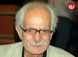 عکس| سفر در زمان؛ «کیومرث ملک مطیعی» در یک نمایش تلویزیونی؛ دهه 60