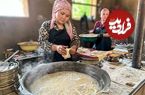 ببینید؛ غذای خیابانی در ازبکستان؛ تهیه غذای سنتی بش بارماق با گوشت اسب در تاشکند