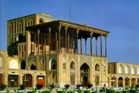 عکس| سفر به ایران قدیم؛ «کاخ عالی‌قاپو» در دوران حکومت احمد شاه