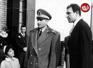 عکس؛ سفر در زمان؛ «اردشیر زاهدی در مهمانی خصوصی ملکه الیزابت»؛ دهه 40