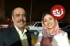 عکس| سفر زمان؛ چهرۀ «تیمور، پدر بیژن» (سریال آنام) در 28 سالگی در کنار «عنایت بخشی»