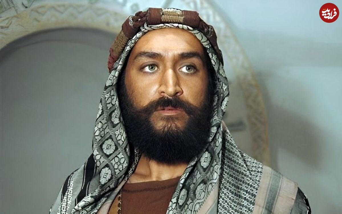 عکس؛ سفر به تاریخ؛ «سائب بن مالک» در اتاق گریم سریال «مختارنامه»