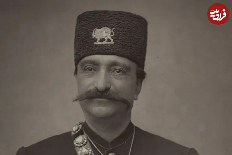 عکس| سفر زمان؛ عکس یادگاری ناصرالدین شاه با شمس‌الدوله و عالیه خانم در حرمسرا