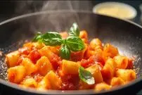 ببینید؛ طرز تهیه یک پاستا کلاسیک ایتالیایی با گوجه گیلاسی