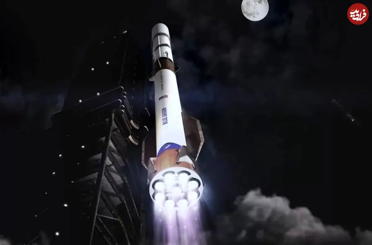 عکس| خط‌ونشان بلو اوریجین برای اسپیس‌ایکس با نسخه‌ جدید موشک نیوگلن؛ بزرگ‌تر و قدرتمندتر