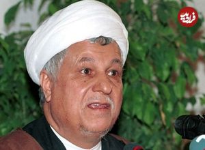 عکس؛ سفر در زمان؛ «هاشمی رفسنجانی با لباس احرام و در کنار کعبه»؛ سال 75