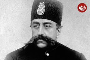 عکس؛ سفر در زمان؛ «مظفرالدین شاه» در حال غذا خوردن در جاجرود؛ سال 1284