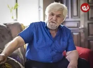 عکس| سفر زمان؛ «عنایت بخشی» در 29 سالگی در اتاق گریم فیلم «گوزن‌ها»؛ سال 53