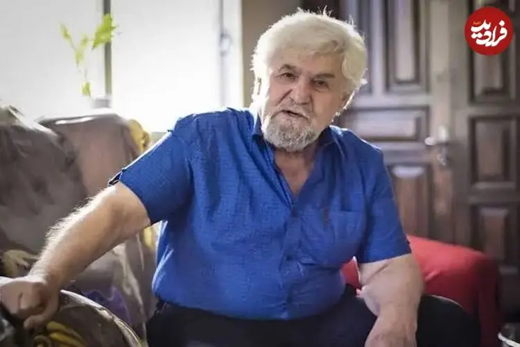 عکس| سفر زمان؛ «عنایت بخشی» در 29 سالگی در اتاق گریم فیلم «گوزن‌ها»؛ سال 53