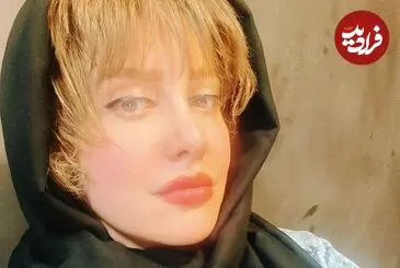 عکس| سفر زمان؛ «شراره رخام» در 28 سالگی و در پشت صحنه سومین سریال اش؛ سال 78