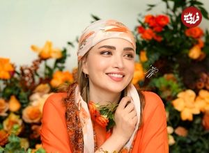 عکس؛ سفر در زمان؛ «بهنوش طباطبایی در کنار گلاب آدینه»؛ سال 1392