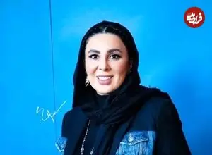 عکس| سفر زمان؛ تیپ خاص «لیلا بلوکات» در کنار «هامون سیدی» روی صحنه تئاتر