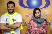 عکس| سفر زمان؛ «جواد و مرضیه» در یک جشن کوچک در پشت‌صحنه «بچه‌مهندس»