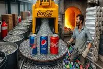 ببینید؛ مراحل دیدنی بازیافت میلیون ها عدد قوطی آلومینیومی برای تولید سیم