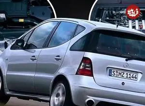 تصاویر| بازخوانی پرونده مرسدس بنز A38 AMG؛ خودروی عجیبی با دو پیشرانه مجزا
