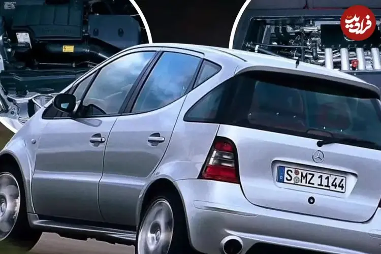 تصاویر| بازخوانی پرونده مرسدس بنز A38 AMG؛ خودروی عجیبی با دو پیشرانه مجزا