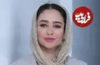 عکس| چهره متفاوت الناز حبیبی با هدبند گل‌دار و سکه‌دوزی