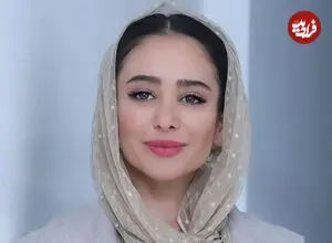 عکس| چهره متفاوت الناز حبیبی با هدبند گل‌دار و سکه‌دوزی