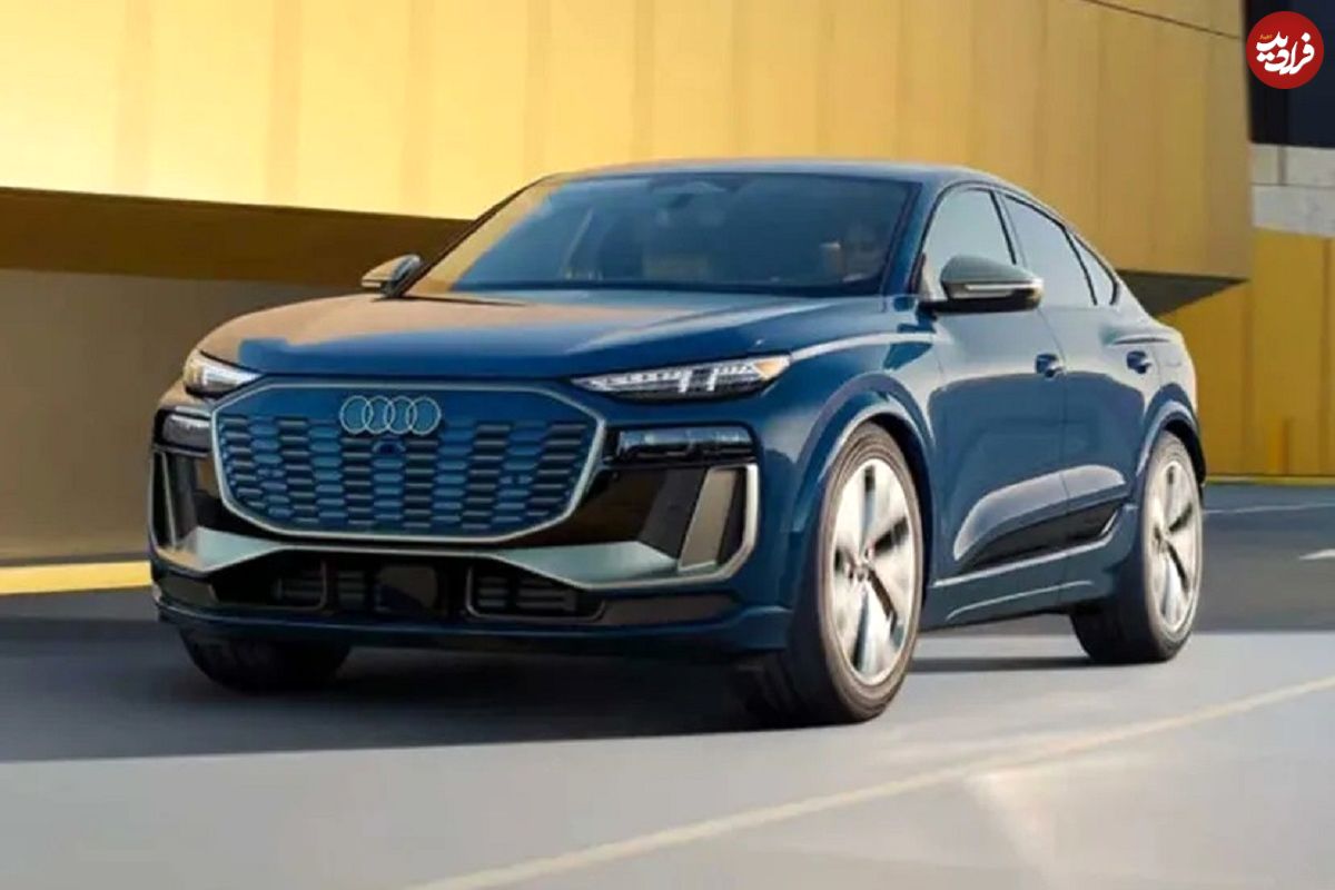 تصاویر؛ معرفی آئودی Q6 e-Tron اسپرتبک، شاسیبلند کوپه برقی با 510 اسب بخار