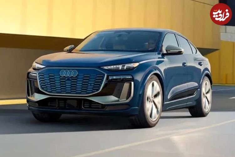 تصاویر؛ معرفی آئودی Q6 e-Tron اسپرت‌بک، شاسی‌بلند کوپه برقی با 510 اسب بخار