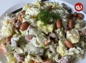 سالادی که هم لاغرتان می‌کند، هم سیر نگه‌تان می‌دارد