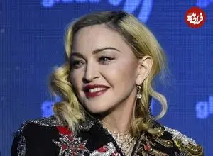 عکس| سفر در زمان؛ «مدونا 28 ساله» در پشت صحنه یک فیلم در هنگ کنگ؛ سال 1364