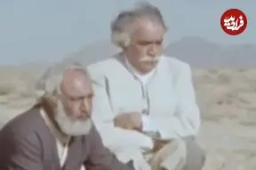 عکس| سفر زمان؛ «قلی‌خان و بازرگان» در پشت‌صحنه سریال «روزی روزگاری»