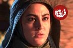 عکس؛ سفر زمان؛ بازیگر نقش «همسر مسلم بن عقیل» (سریال مهمان‌کشی) در کنار «علی انصاریان و مادرش»
