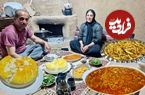 ببینید؛ غذای روستایی در ایران؛ پخت قیمه سیب زمینی به روشی اصیل و سنتی