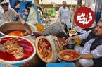 ببینید؛ غذای خیابانی در پاکستان؛ پخت 200 کیلو کله پاچه در پیشاور