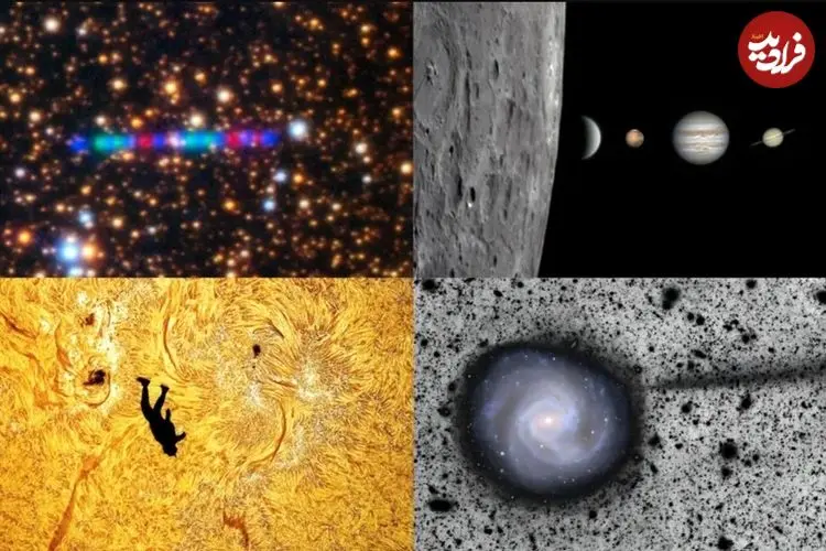 تصاویر؛ بهترین عکس‌های فضایی سال ۲۰۲۵