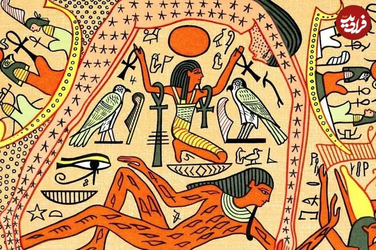 عکس؛ ارتباط نوت، الهه آسمان مصر باستان با کهکشان راه شیری تأیید شد