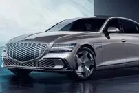 تصاویر؛ رقیب BMW i5 نونوار شد؛ این مدل ۲۰۲۵ جنسیس G80 است